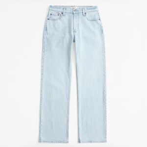 Abercrombie & Fitch Light Blue Straight Leg Jeans